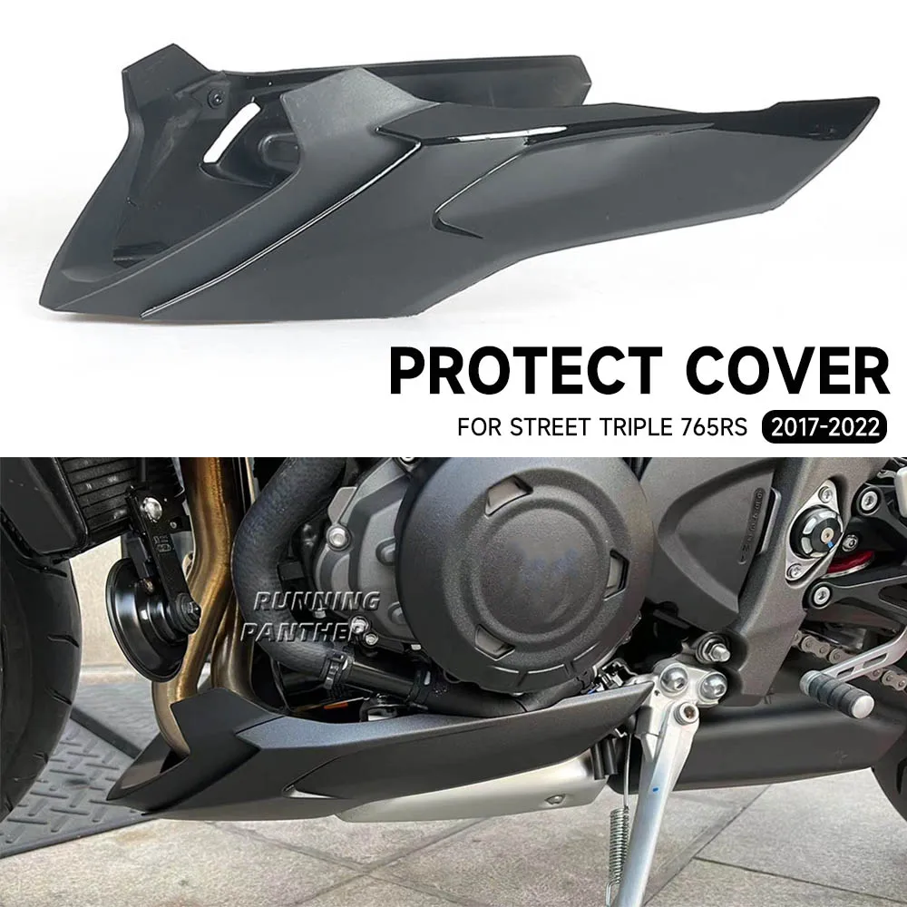 For Street Triple 765 RS 765RS 2017-2022 Motorcycle Engine Lower Spoiler Body Bellypan Fairing Protector Guard Chassis Shield
For Street Triple 765 RS 765RS 2017-2022 Motorcycle Engine Lower Spoiler Body Bellypan Fairing Protector Guard Chassis Shield