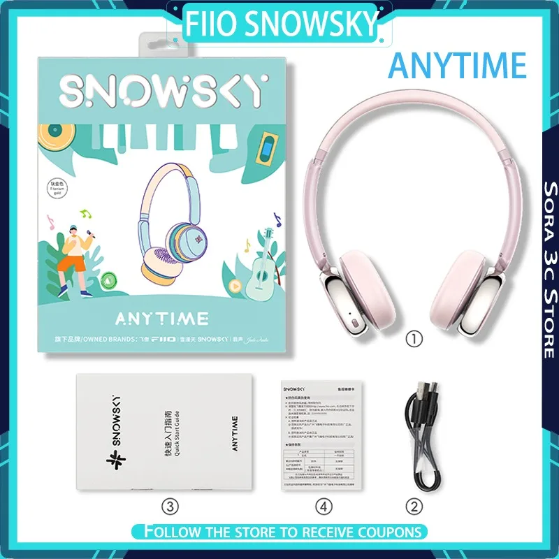 Наушники Fiio Snowsky Anytime в стиле ретро, наушники с шумоподавлением, крепление на голову, поддержка игровых режимов, долговечные музыкальные наушники
Наушники Fiio Snowsky Anytime в стиле ретро, наушники с шумоподавлением, крепление на голову, поддержка игровых режимов, долговечные музыкальные наушники