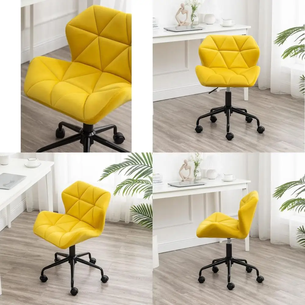 Велюровое кресло с ромбовидной стежкой и поворотным механизмом - эргономичное офисное кресло с пневматической регулировкой высоты, вращение на 360 градусов ° Пенопласт высокой плотности, вращающийся, и прочный
Велюровое кресло с ромбовидной стежкой и поворотным механизмом - эргономичное офисное кресло с пневматической регулировкой высоты, вращение на 360 градусов ° Пенопласт высокой плотности, вращающийся, и прочный