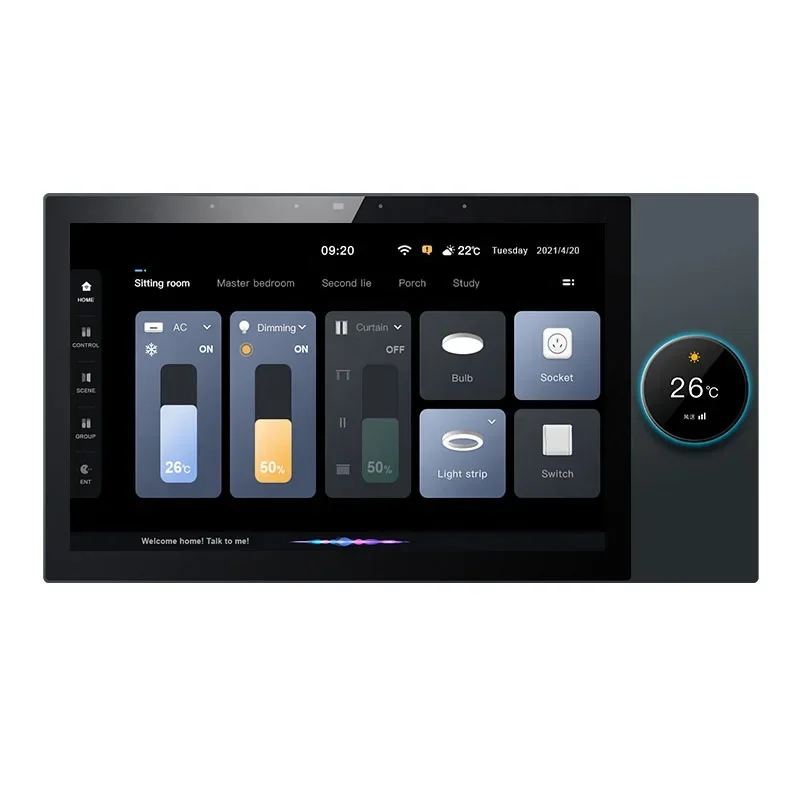 UEMON Smart Home 2023 new trend tuya wall control panel tuya smart home control system gateway 10 inch zigbee gateway
UEMON Smart Home 2023 new trend tuya wall control panel tuya smart home control system gateway 10 inch zigbee gateway