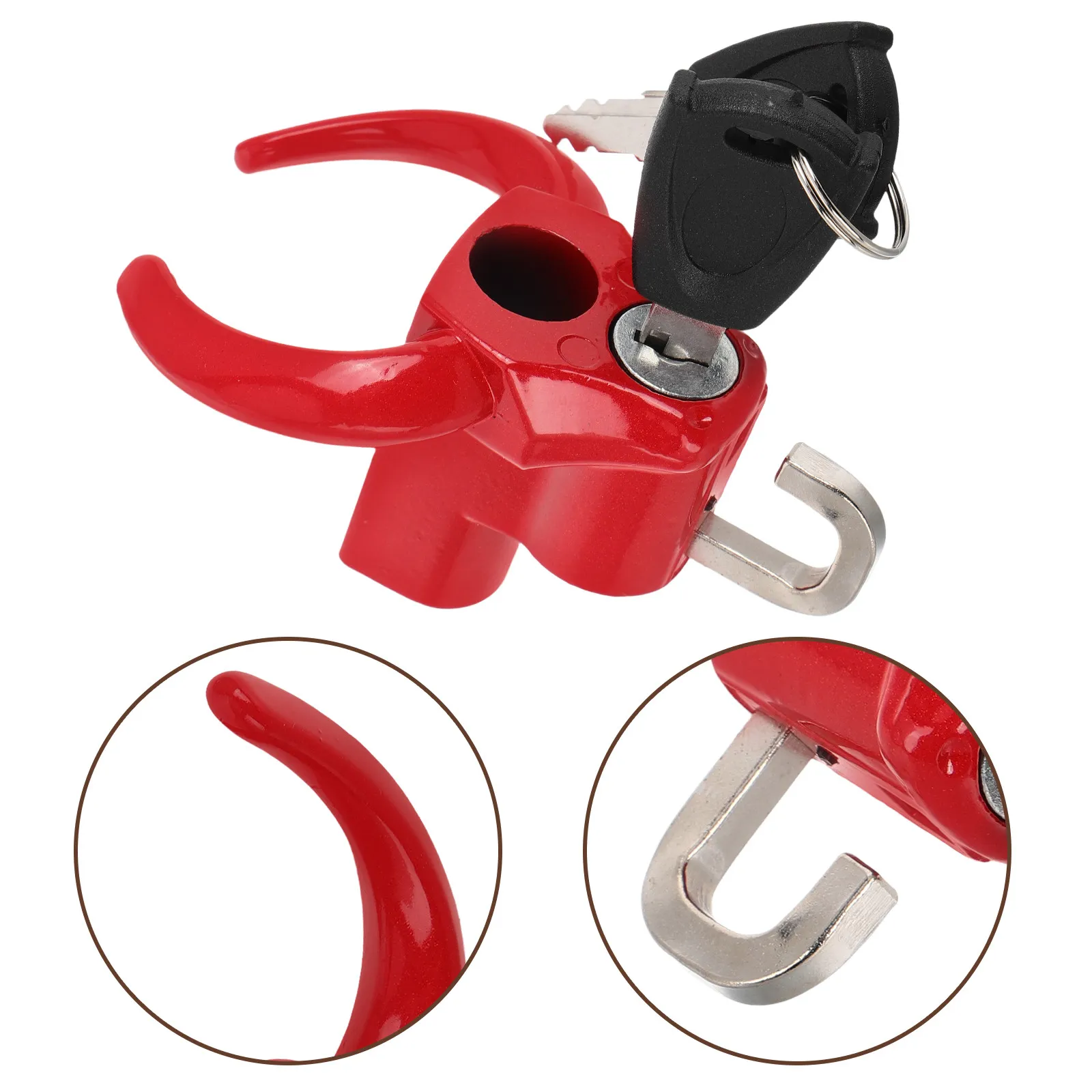 Universal Double Hook Holder Bike Handlebar Motorcycle Lock Luggage Bag Hanger Claw Hook Screw Red Electric
Universal Double Hook Holder Bike Handlebar Motorcycle Lock Luggage Bag Hanger Claw Hook Screw Red Electric