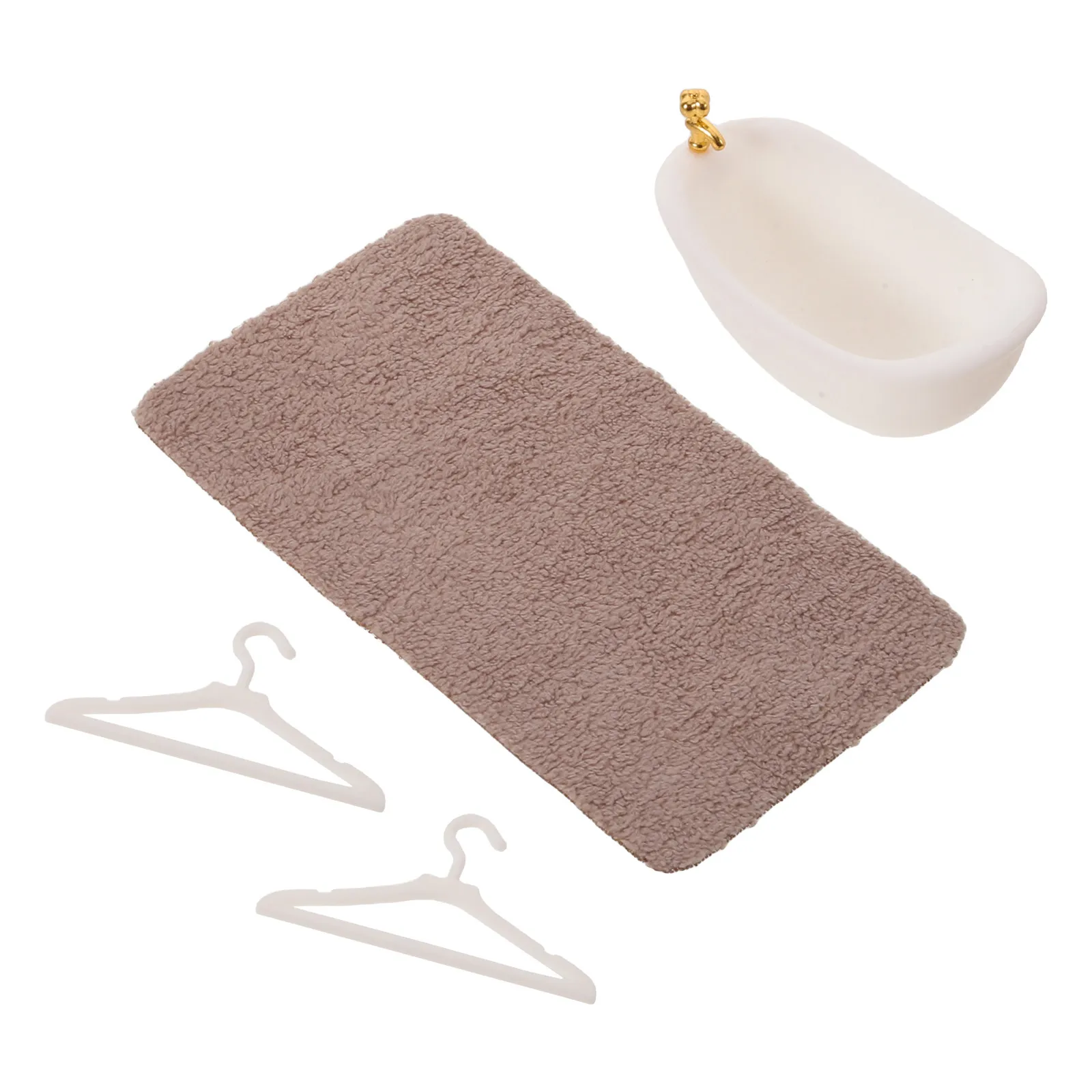 1Set Realistic 1:12 Scale Miniature Bathtub Set with Bath Mat for Dollhouse Bathroom Accessories DIY Diorama Decor Pretend Play
1Set Realistic 1:12 Scale Miniature Bathtub Set with Bath Mat for Dollhouse Bathroom Accessories DIY Diorama Decor Pretend Play