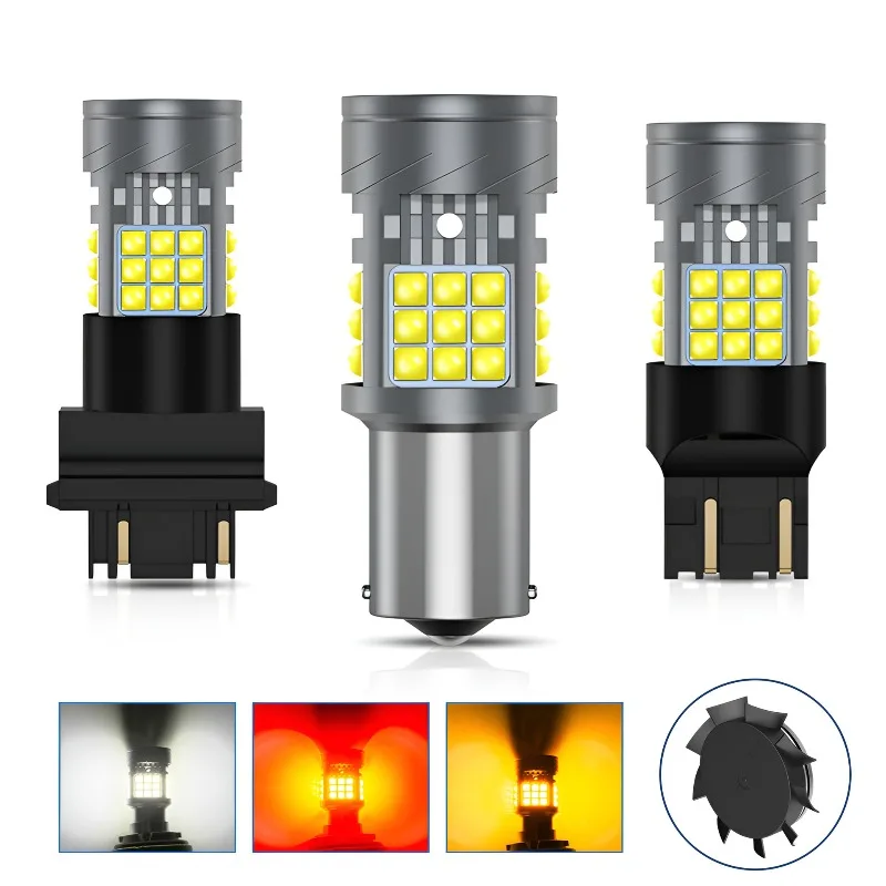 2PCS J21-36SMD Decoding with Fan 1156 Highlight Anti-flash 1157 Car LED Turn Signal 7443 Reversing 7740 Brake Light 3156 3157
2PCS J21-36SMD Decoding with Fan 1156 Highlight Anti-flash 1157 Car LED Turn Signal 7443 Reversing 7740 Brake Light 3156 3157