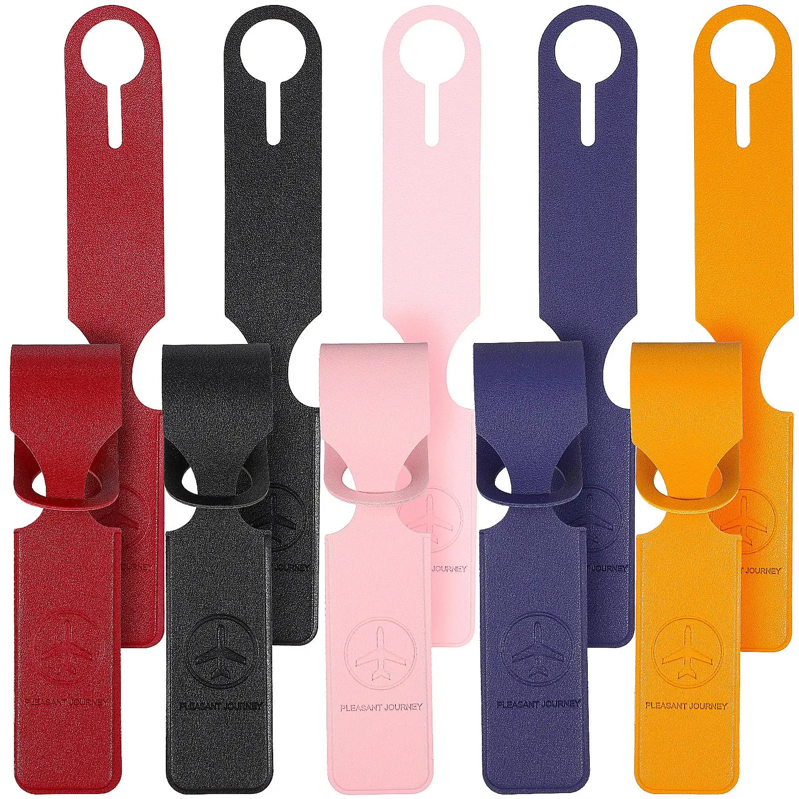 10 Pcs Luggage Tag Suitcase Blank Bag Tags Pu Lightweight Durable Travel Accessories Business Trip Labels Identification
10 Pcs Luggage Tag Suitcase Blank Bag Tags Pu Lightweight Durable Travel Accessories Business Trip Labels Identification