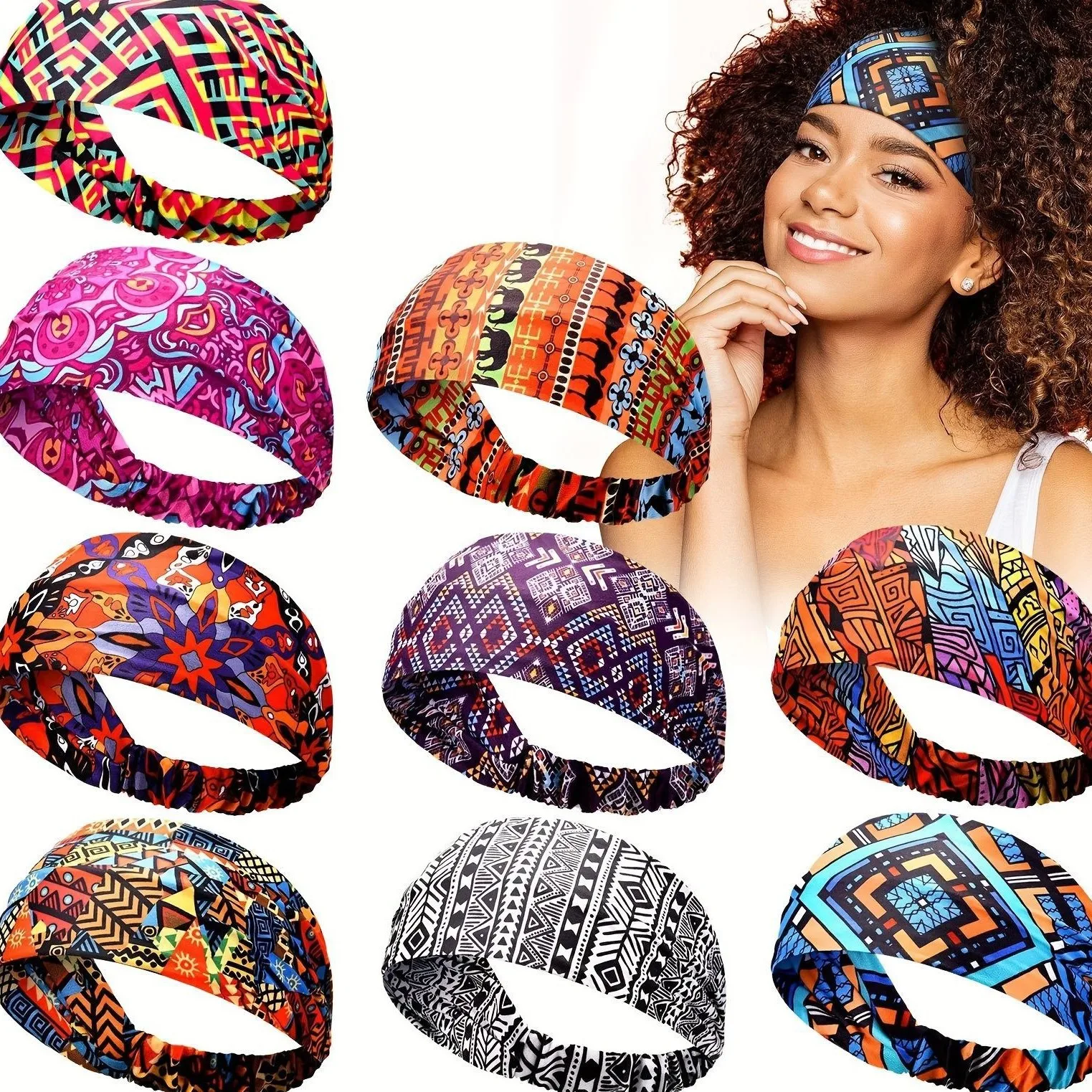 2026 summer bohemian European and American print yoga sports headband
2026 summer bohemian European and American print yoga sports headband