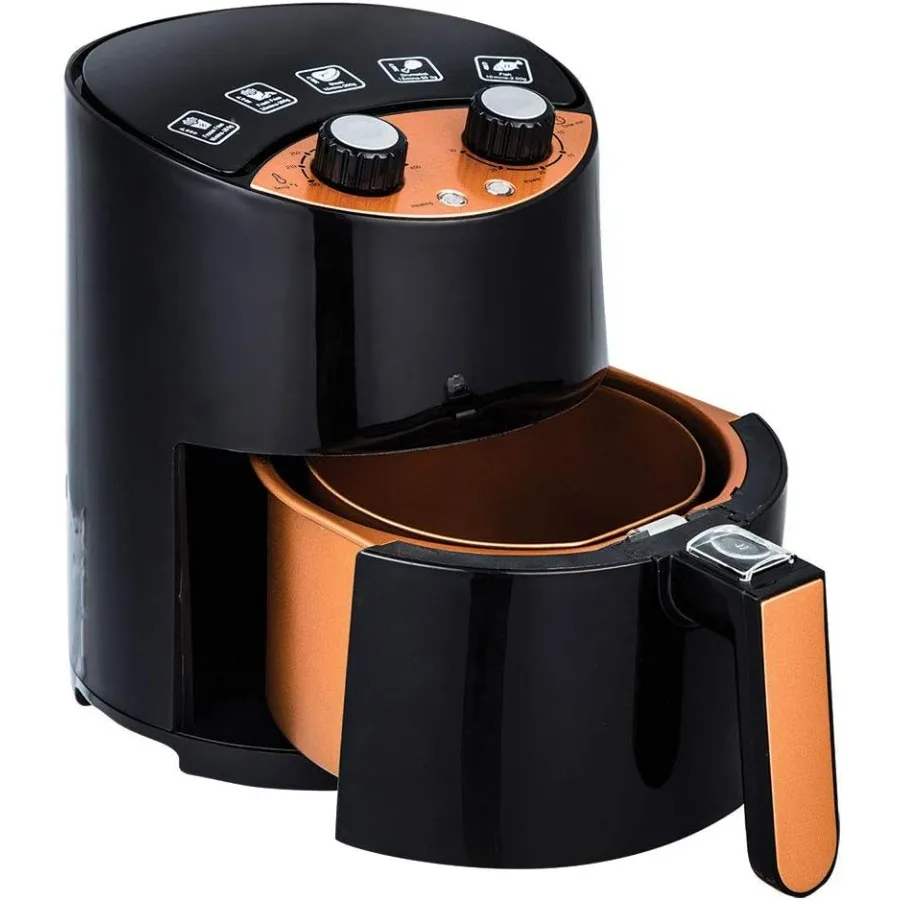 Аэрофритюрница 2 QT — турбоциклонная аэрофритюрница с технологией быстрого воздуха для приготовления пищи без масла В комплект входит книга рецептов черного цвета
Аэрофритюрница 2 QT — турбоциклонная аэрофритюрница с технологией быстрого воздуха для приготовления пищи без масла В комплект входит книга рецептов черного цвета