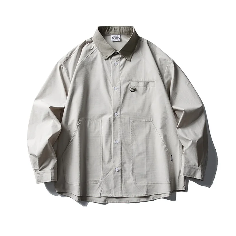 Outdoor Mountain Techwear Tooling Shirt Men Streetwear Cityboy Fashion Loose Casual Long Sleeve Cargo Shirts Blouses
Outdoor Mountain Techwear Tooling Shirt Men Streetwear Cityboy Fashion Loose Casual Long Sleeve Cargo Shirts Blouses