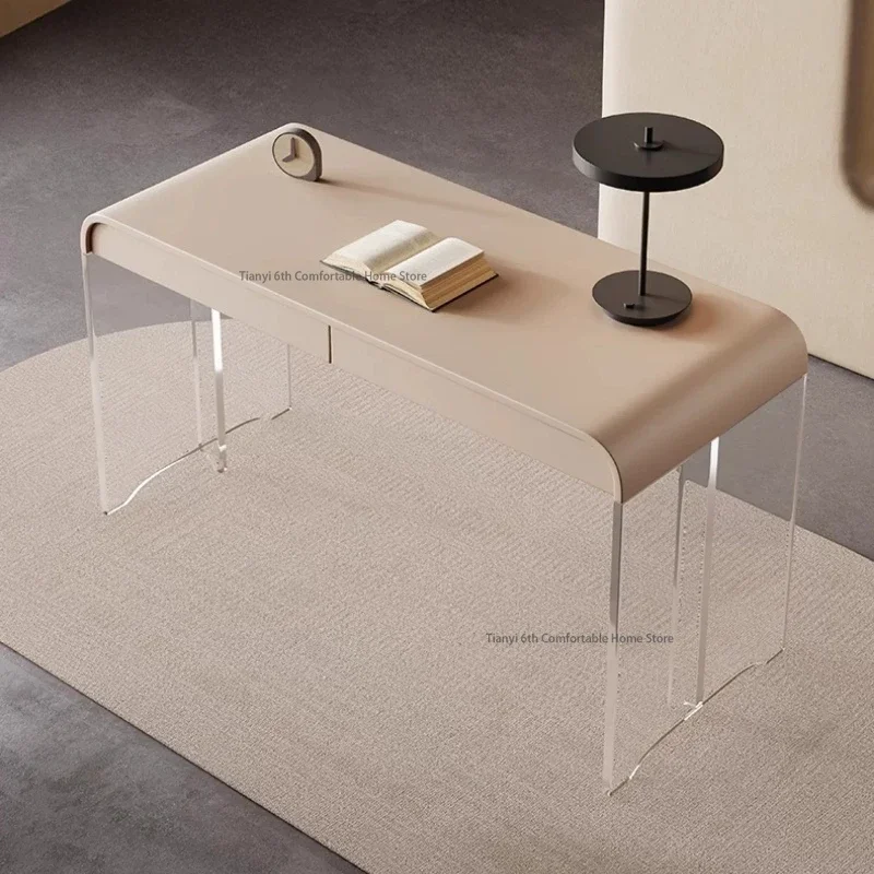 Italian Minimalist Desk Nordic Creative Acrylic Living Room Floating Office Desk Bedroom Study Furniture Zwevend Bureau FYFD
Italian Minimalist Desk Nordic Creative Acrylic Living Room Floating Office Desk Bedroom Study Furniture Zwevend Bureau FYFD