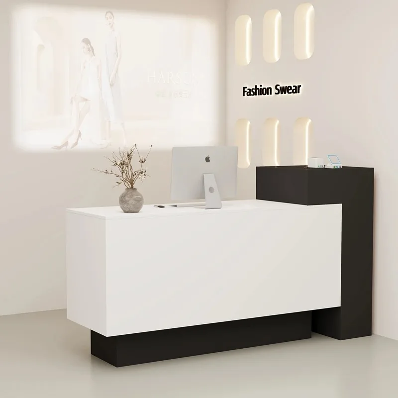 Cream Office Reception Desk Counter Salon Luxury Cloud Large Size Reception Desks Decorations Modern Escritorio Lounge Furniture
Cream Office Reception Desk Counter Salon Luxury Cloud Large Size Reception Desks Decorations Modern Escritorio Lounge Furniture