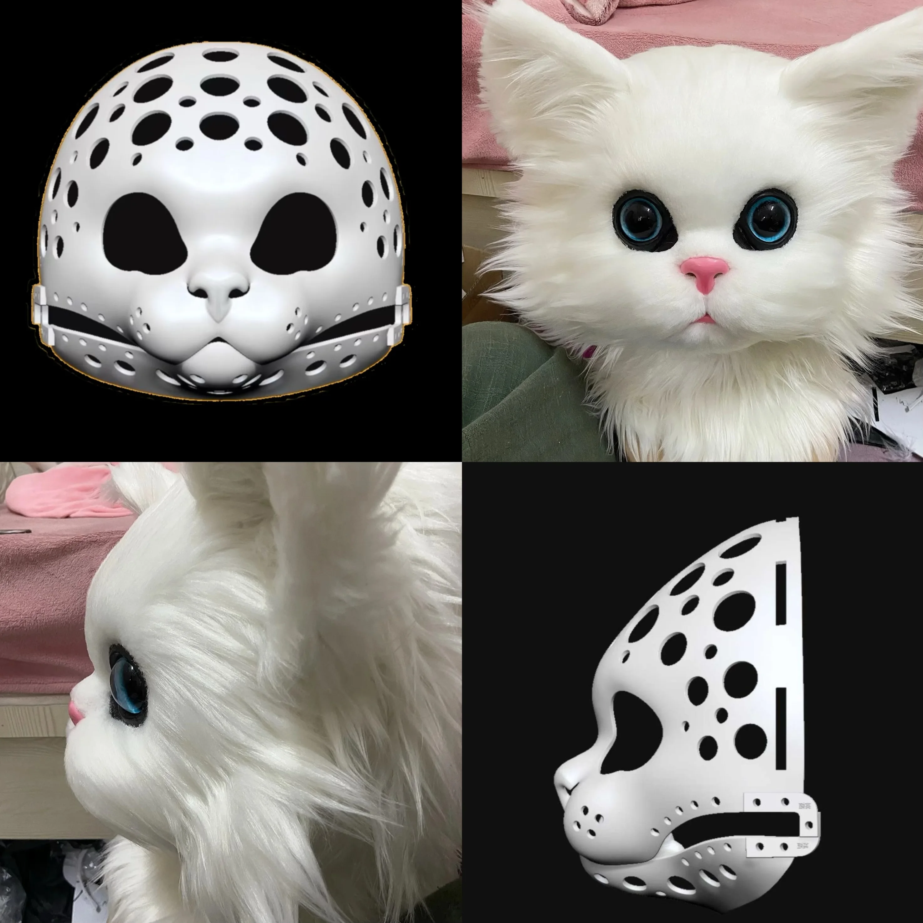 Base Mask Realistic Beast Skull Fat Cat Beast Skull Anime DIY Puppet Cat Accessories
Base Mask Realistic Beast Skull Fat Cat Beast Skull Anime DIY Puppet Cat Accessories