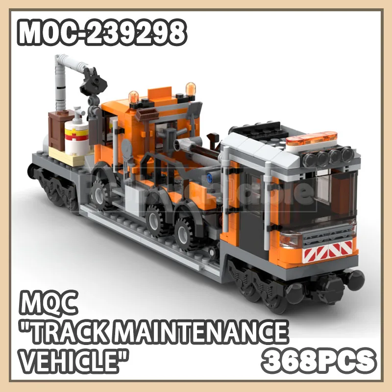 MOC-239298 Train Building Blocks Small Pieces Creative Toys Birthday Gift Track Maintenance Vehicle Accessories Creative DIY
MOC-239298 Train Building Blocks Small Pieces Creative Toys Birthday Gift Track Maintenance Vehicle Accessories Creative DIY