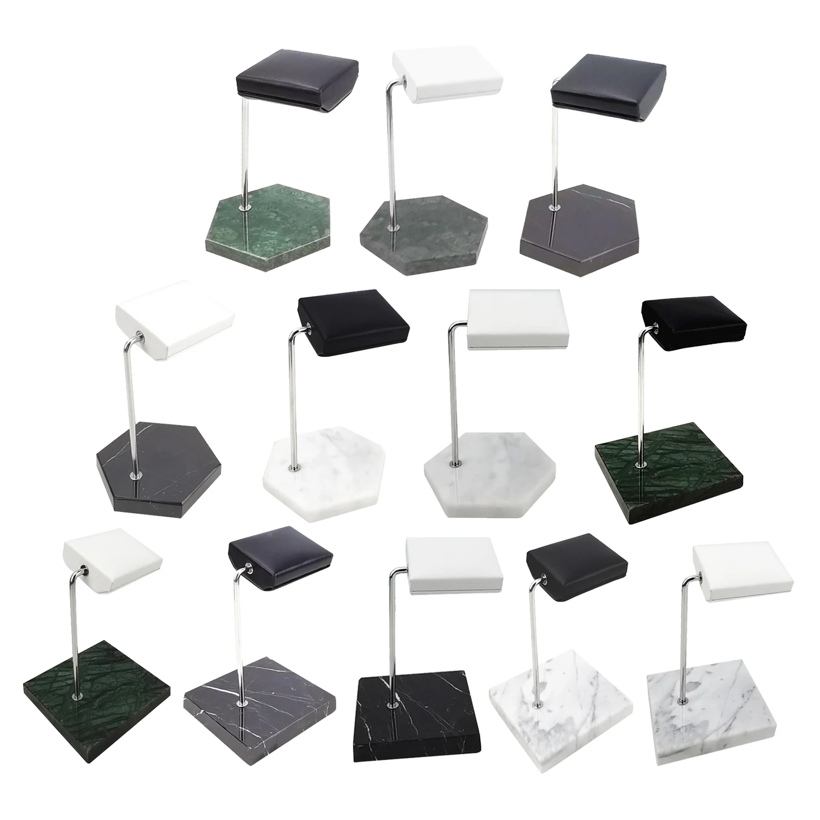 Marble Watch Holder Stand Bracelet Display Stand Black PU Leather Jewelry Rack Holder Jewelry Gift Organizer Watch Placement
Marble Watch Holder Stand Bracelet Display Stand Black PU Leather Jewelry Rack Holder Jewelry Gift Organizer Watch Placement