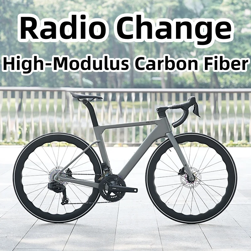 R15 Pro High-Modulus Carbon Fiber Road Bike Radio Variable 24S Hydraulic Disc Brake Lightweight Bicycle Carbon Wheel/Carbon Fork
R15 Pro High-Modulus Carbon Fiber Road Bike Radio Variable 24S Hydraulic Disc Brake Lightweight Bicycle Carbon Wheel/Carbon Fork