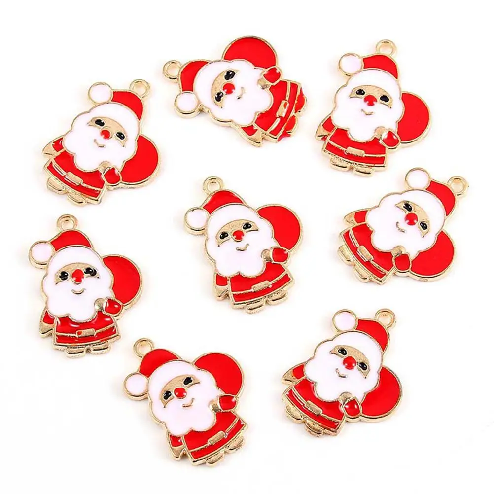 10Pcs Santa Claus Pendant Christmas Charms Alloy Jewelry Making Accessories DIY Bracelet Necklace Earrings Gifts
10Pcs Santa Claus Pendant Christmas Charms Alloy Jewelry Making Accessories DIY Bracelet Necklace Earrings Gifts