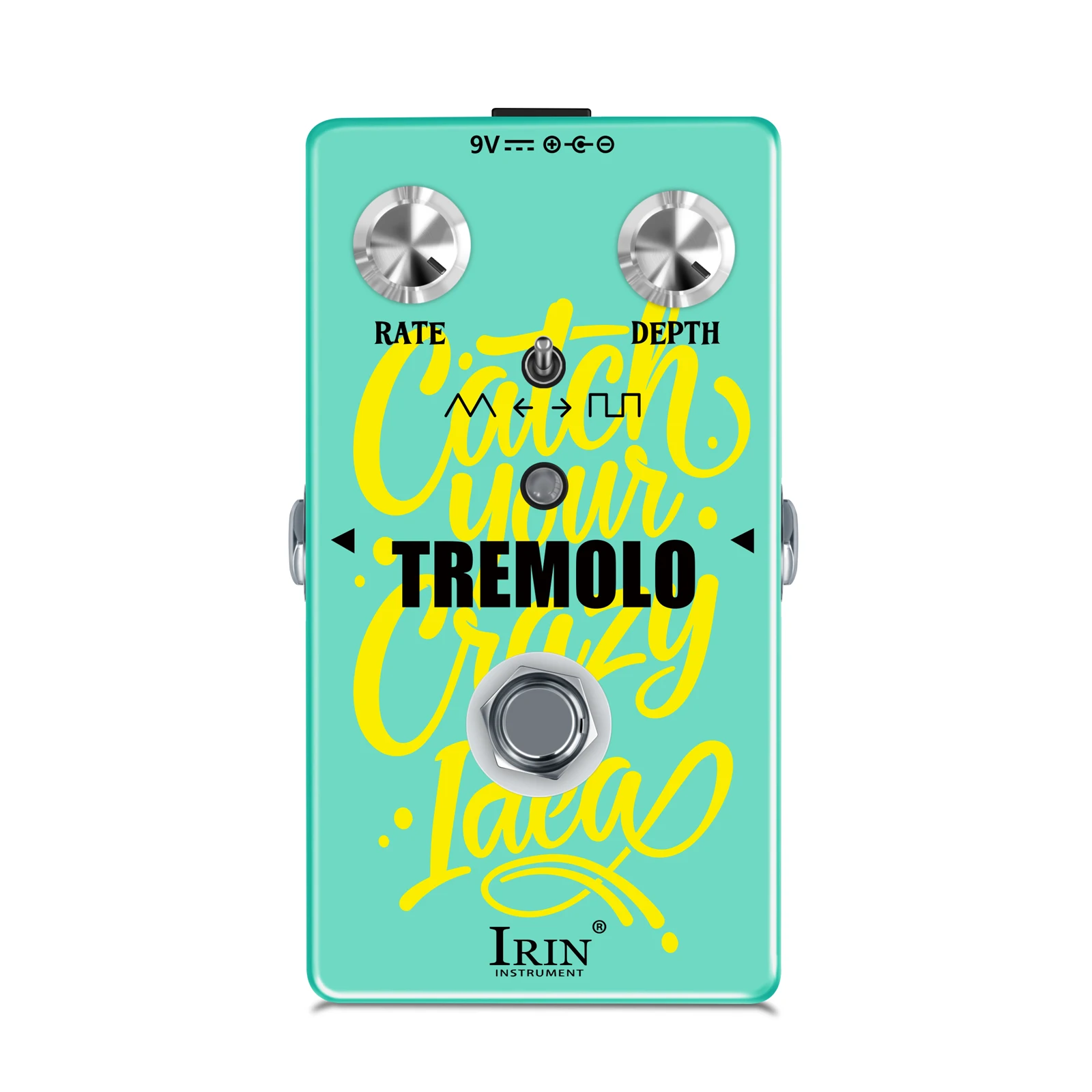 IRIN Tremolo Guitar Effects Pedal – Rate & Depth Controls True Bypass Vintage Tremolo Guitar Pedal for Electric Guitar & Bass
IRIN Tremolo Guitar Effects Pedal – Rate & Depth Controls True Bypass Vintage Tremolo Guitar Pedal for Electric Guitar & Bass