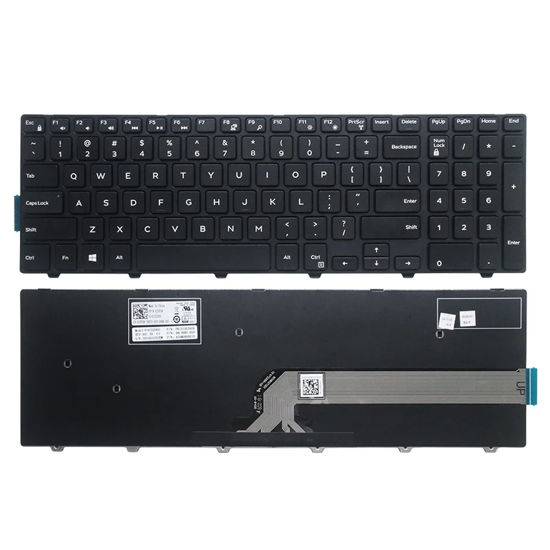 Новая клавиатура с английской раскладкой для ноутбука Dell Inspiron 15 7557 7559 P57F 5577 5748 5749 3543 5558 5559 3558
Новая клавиатура с английской раскладкой для ноутбука Dell Inspiron 15 7557 7559 P57F 5577 5748 5749 3543 5558 5559 3558