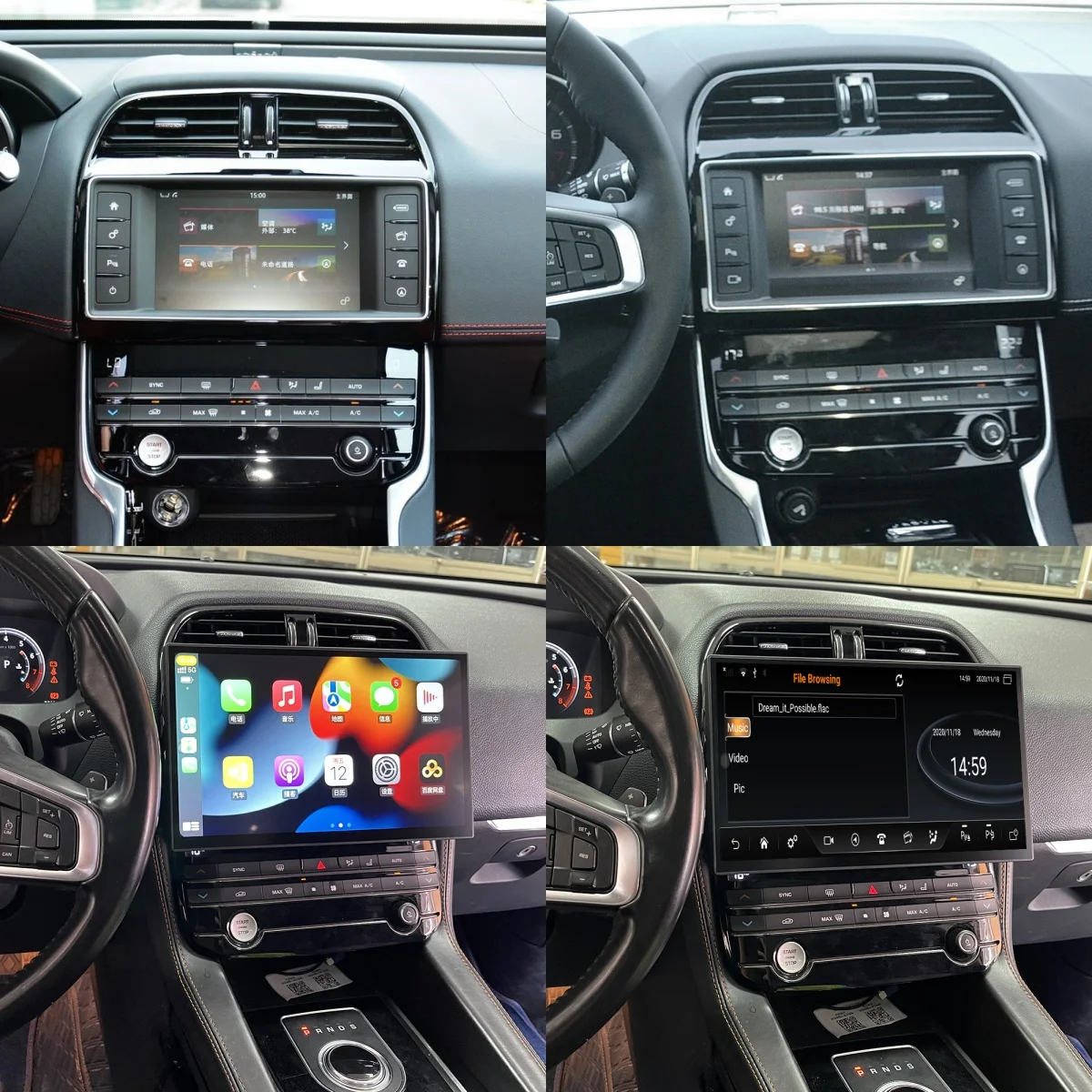 2 Din Android13 For Jaguar XE XEL 2015-2020 Car Multimedia Player GPS Navigation Auto Stereo Car Radio Head Unit Carplay
2 Din Android13 For Jaguar XE XEL 2015-2020 Car Multimedia Player GPS Navigation Auto Stereo Car Radio Head Unit Carplay