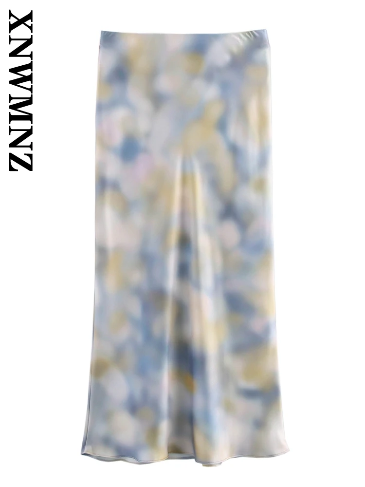 XNWMNZ 2025 Spring New Lady Casual Satin Bottoms Midi Skirt Sophisticated Woman's High Waist Ruffles Regular Fit Print Tie dye
XNWMNZ 2025 Spring New Lady Casual Satin Bottoms Midi Skirt Sophisticated Woman's High Waist Ruffles Regular Fit Print Tie dye