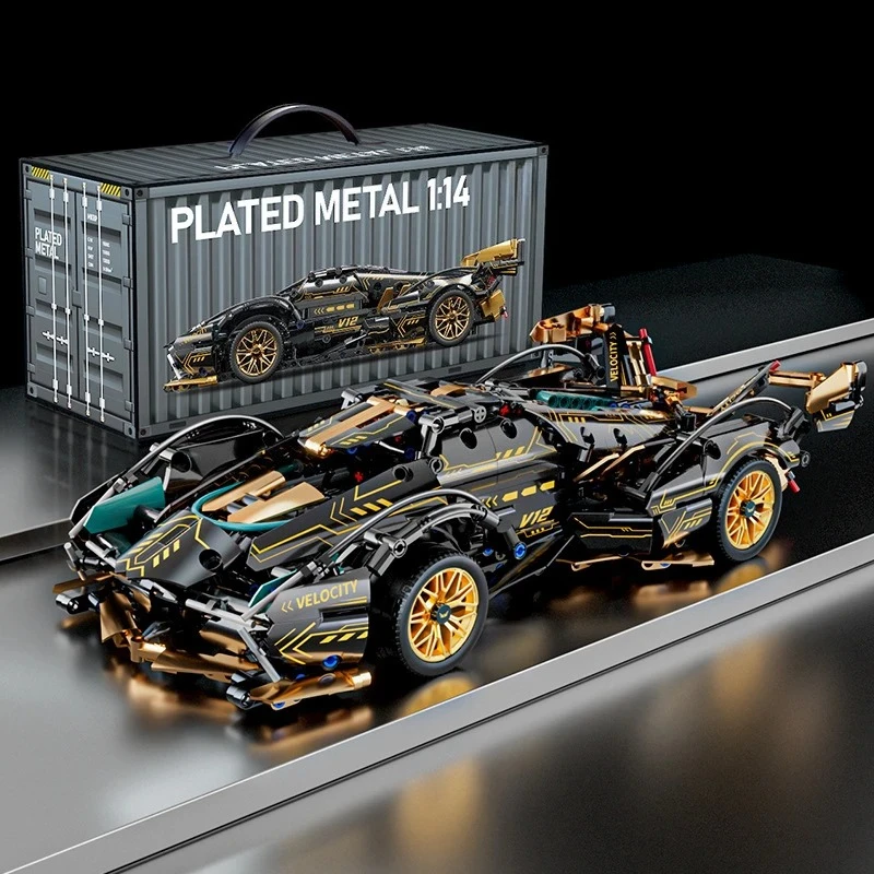 2025 Горячий DIY Черный V12 Block Roadster RC Tech Racer Сборочный комплект 1:14 Игрушка-автомобиль для детей Подарок на день рождения
2025 Горячий DIY Черный V12 Block Roadster RC Tech Racer Сборочный комплект 1:14 Игрушка-автомобиль для детей Подарок на день рождения