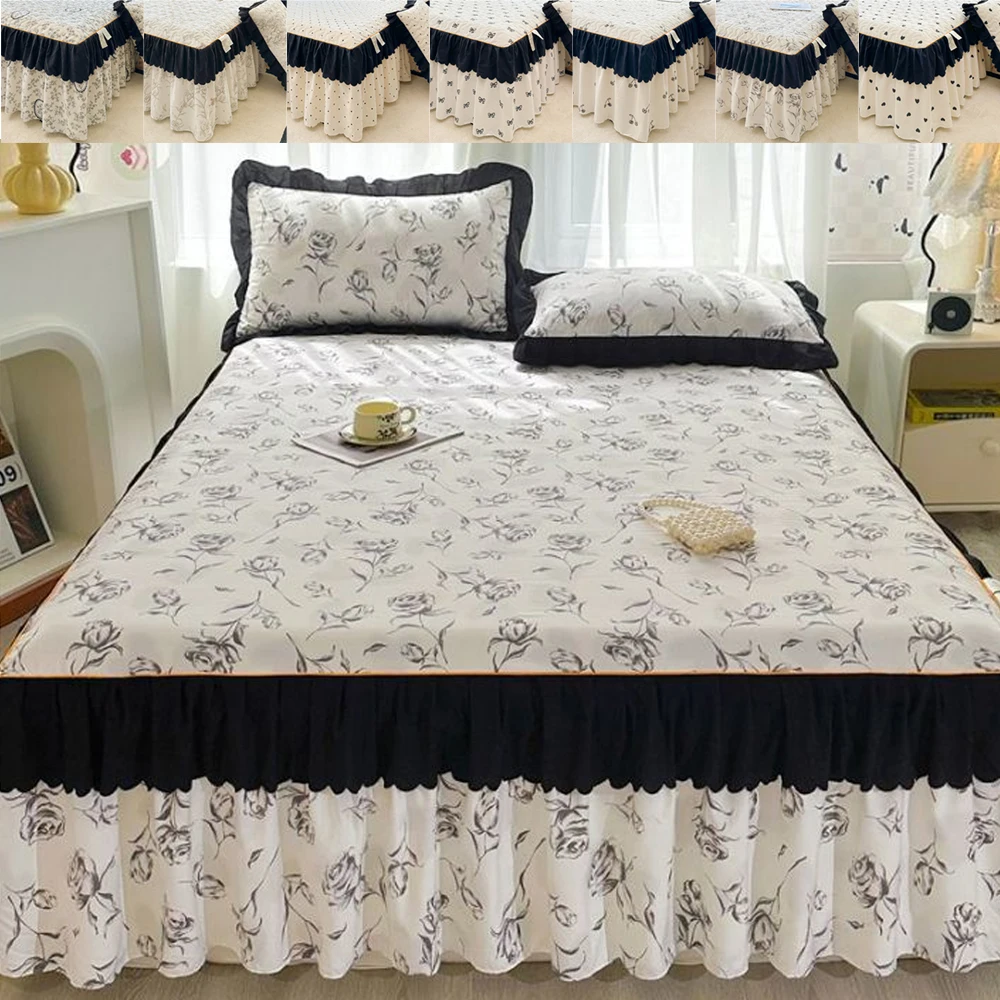 1/2/3PCS Lace Quilted Bedspread for Bed Thick Blanket Single/Queen/King Size Flower Printed Quilted Bed Cover Soft Bedspread
1/2/3PCS Lace Quilted Bedspread for Bed Thick Blanket Single/Queen/King Size Flower Printed Quilted Bed Cover Soft Bedspread