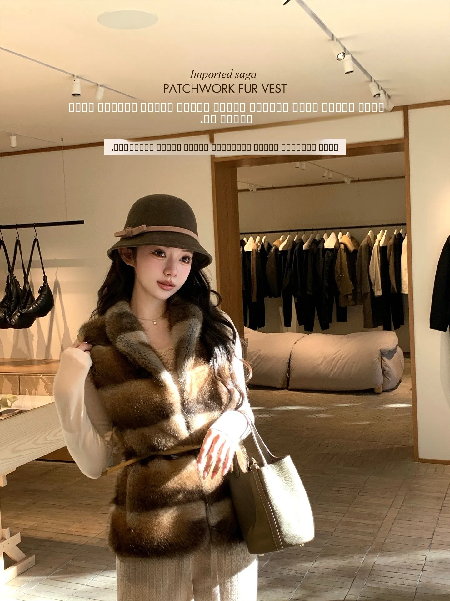 Жилет из вязаного меха норки Mingjiang, женский, винтажный стиль, синий, без рукавов, приталенный крой
Жилет из вязаного меха норки Mingjiang, женский, винтажный стиль, синий, без рукавов, приталенный крой