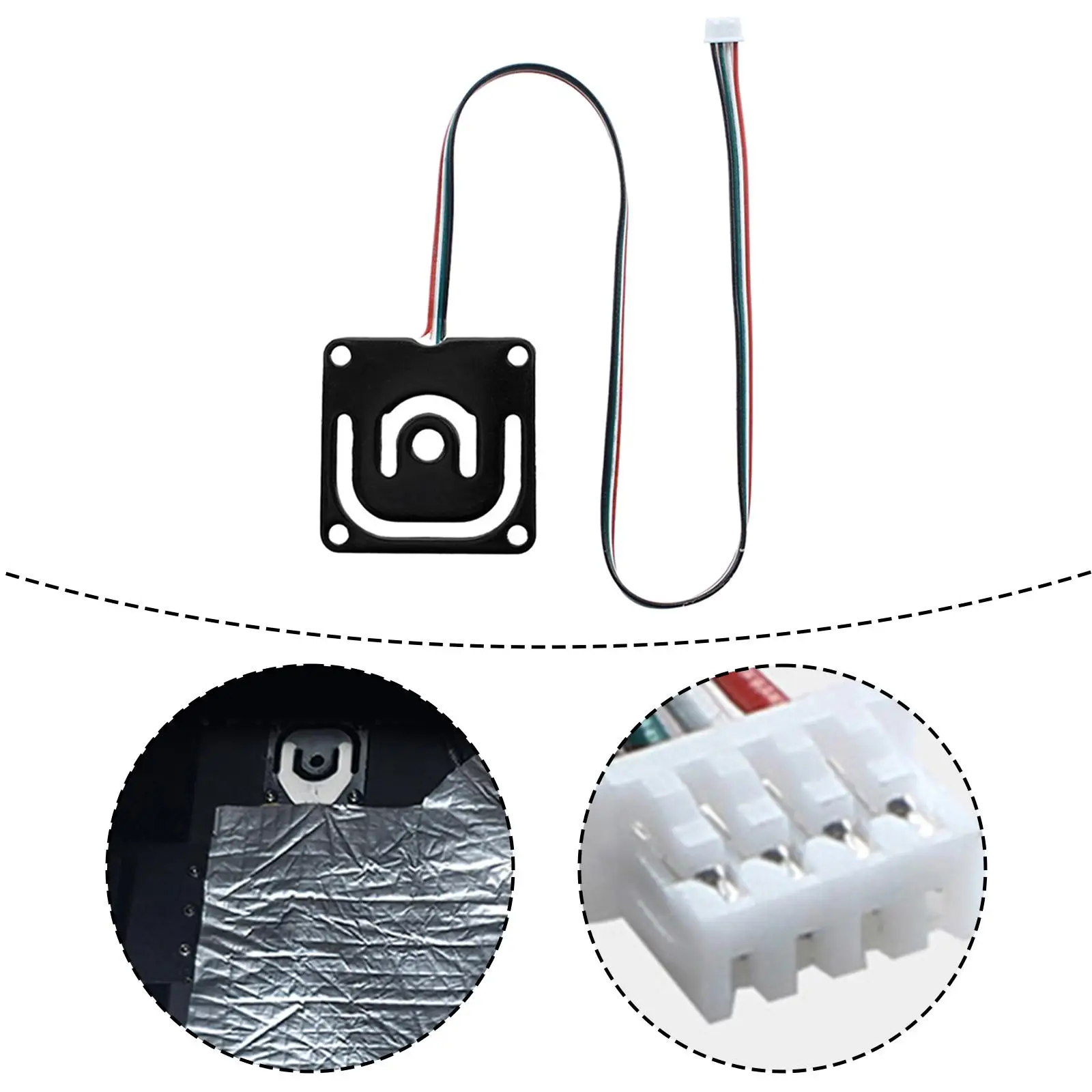 Hot Bed Pressure Sensor Strain Gauge Sensor Spare Parts Professional Efficient with Temperature Resistant Wire Replacement
Hot Bed Pressure Sensor Strain Gauge Sensor Spare Parts Professional Efficient with Temperature Resistant Wire Replacement