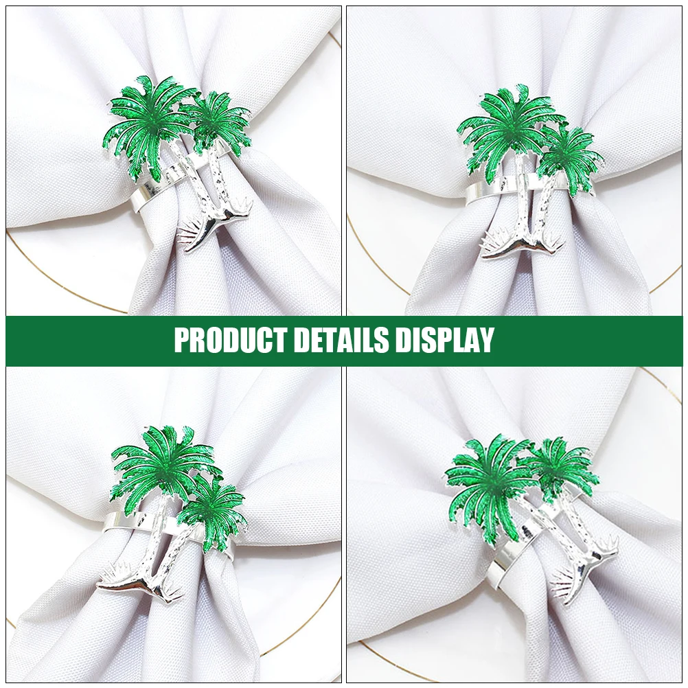 4 Pcs Napkin Buckle Coconut Rings Banquet Holder Holders Themed Party Decorations
4 Pcs Napkin Buckle Coconut Rings Banquet Holder Holders Themed Party Decorations