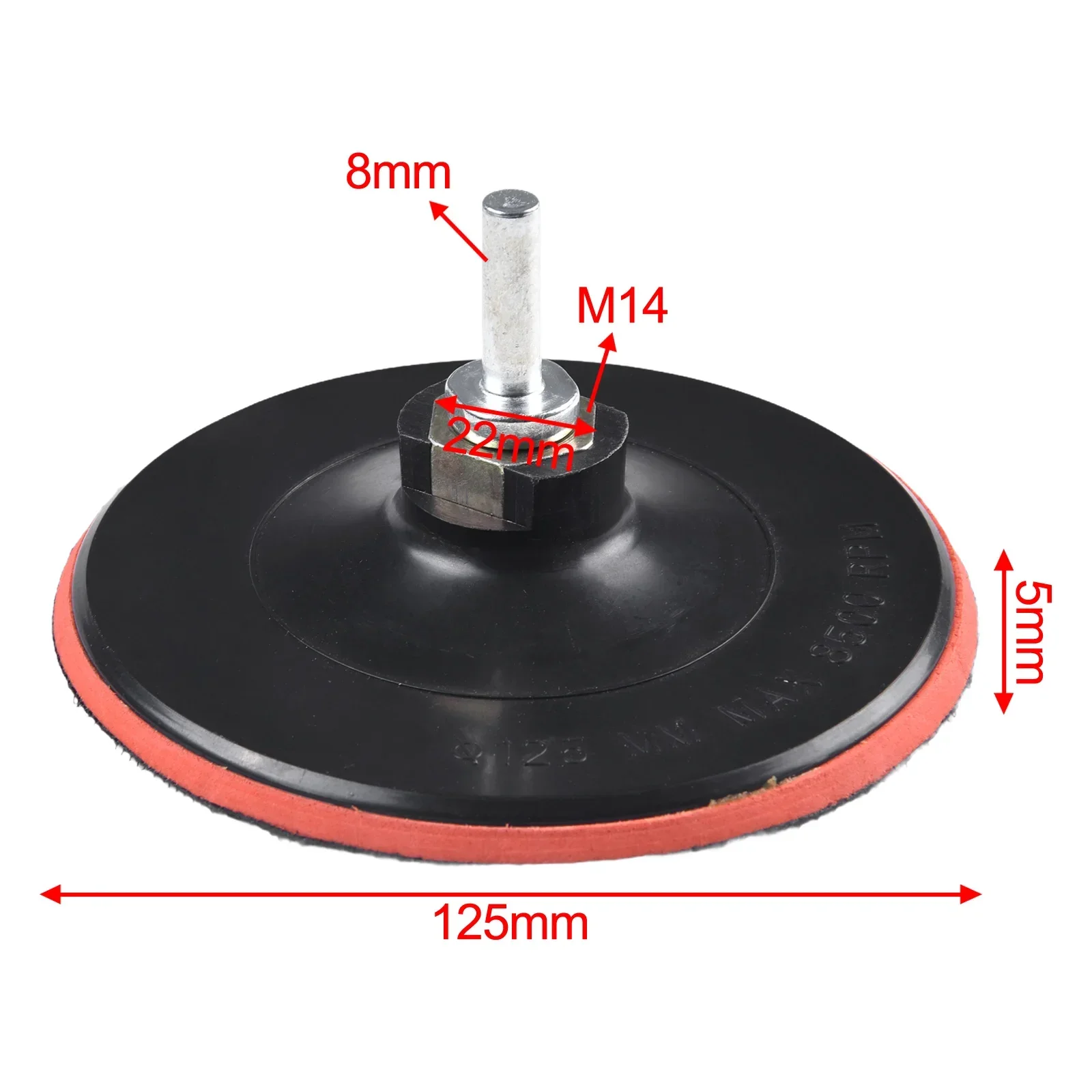 Angle Grinder Sanding Disc Hook And Loop Polishing Diameter: 125mm Drill Chuck Shank 8mm Hook And Ring Back Pad
Angle Grinder Sanding Disc Hook And Loop Polishing Diameter: 125mm Drill Chuck Shank 8mm Hook And Ring Back Pad