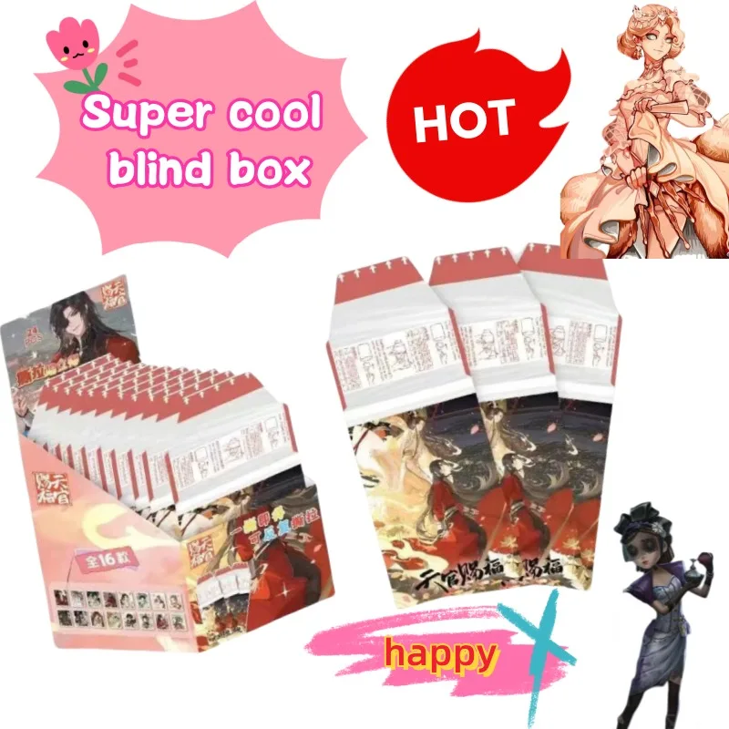Пятая личность Genshin Impact, новая креативная слепая коробка, большая повторяемая слеза, аниме, мультяшная поздравительная открытка, слепая рисование
Пятая личность Genshin Impact, новая креативная слепая коробка, большая повторяемая слеза, аниме, мультяшная поздравительная открытка, слепая рисование