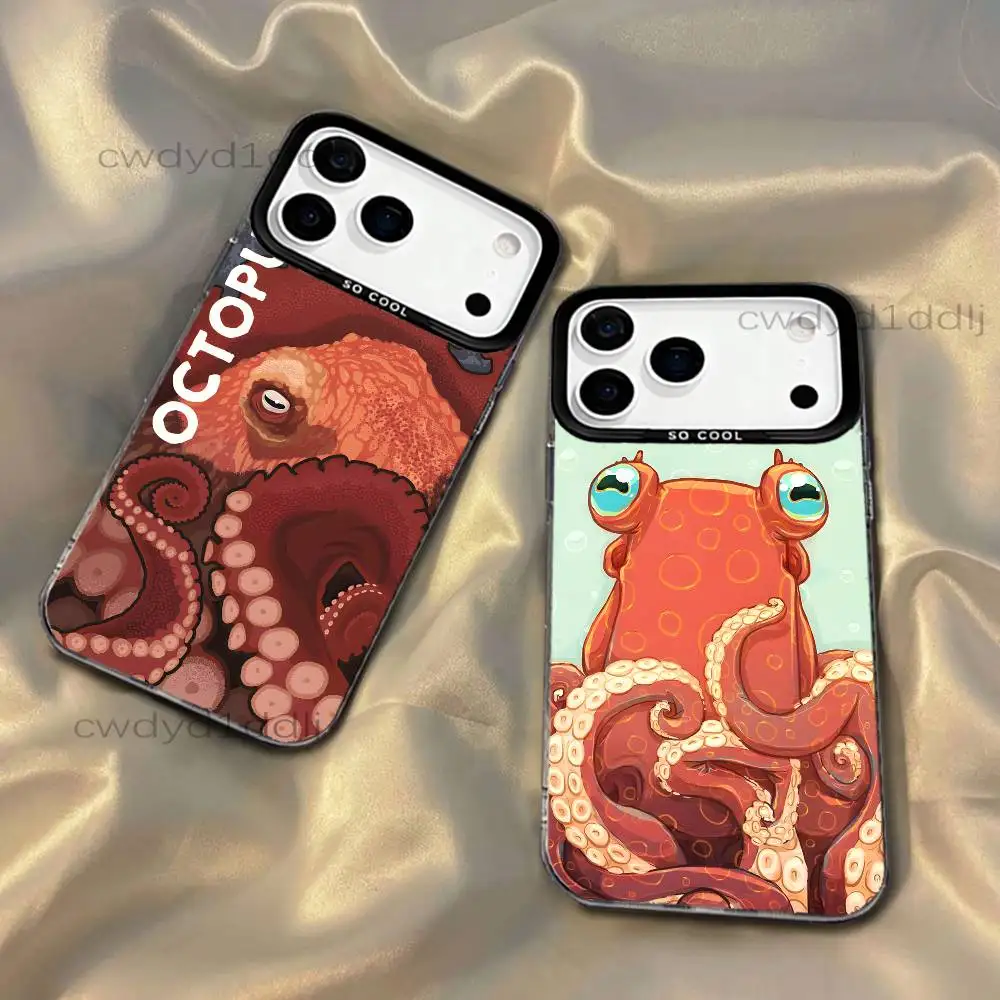O-Octopus Sea Animals Ocean For iPhone 17,16,15,14,13,12,X,8,Pro,Max,Plus,SE4,Air,Mini Black IMD Matte Case
O-Octopus Sea Animals Ocean For iPhone 17,16,15,14,13,12,X,8,Pro,Max,Plus,SE4,Air,Mini Black IMD Matte Case