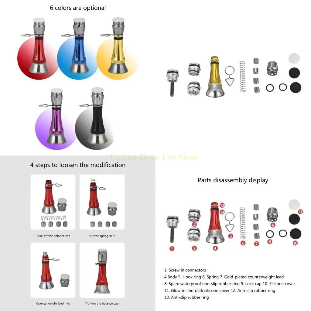 Балансир для улучшения рыболовных снастей 77UF для лучшей устойчивости и маневренности
Балансир для улучшения рыболовных снастей 77UF для лучшей устойчивости и маневренности