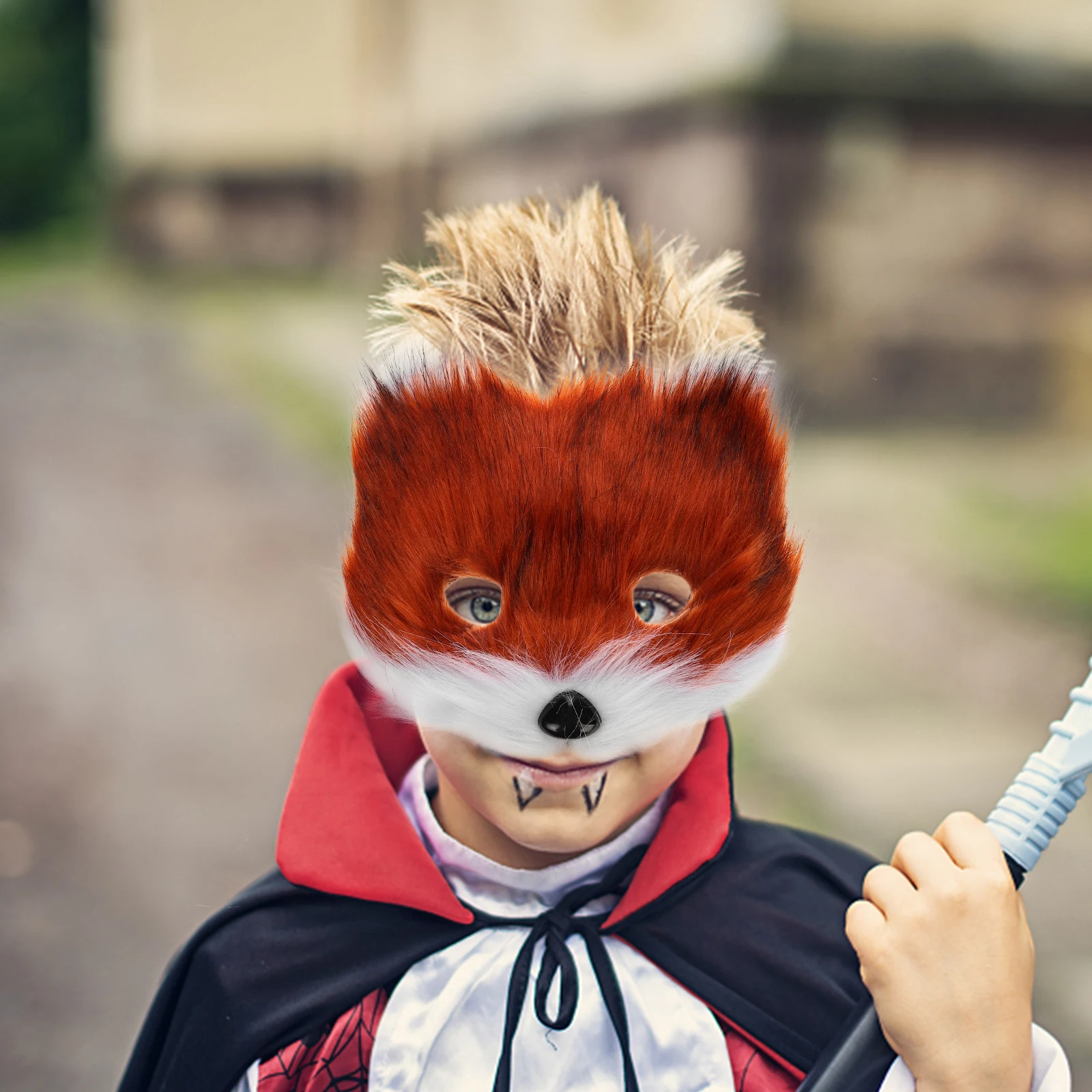 Half Face Animal Masks Furry Fox Cat Lightweight Masquerade Halloween Props Cartoon Disposable Cosplay Wolf White Drawing Paint
Half Face Animal Masks Furry Fox Cat Lightweight Masquerade Halloween Props Cartoon Disposable Cosplay Wolf White Drawing Paint