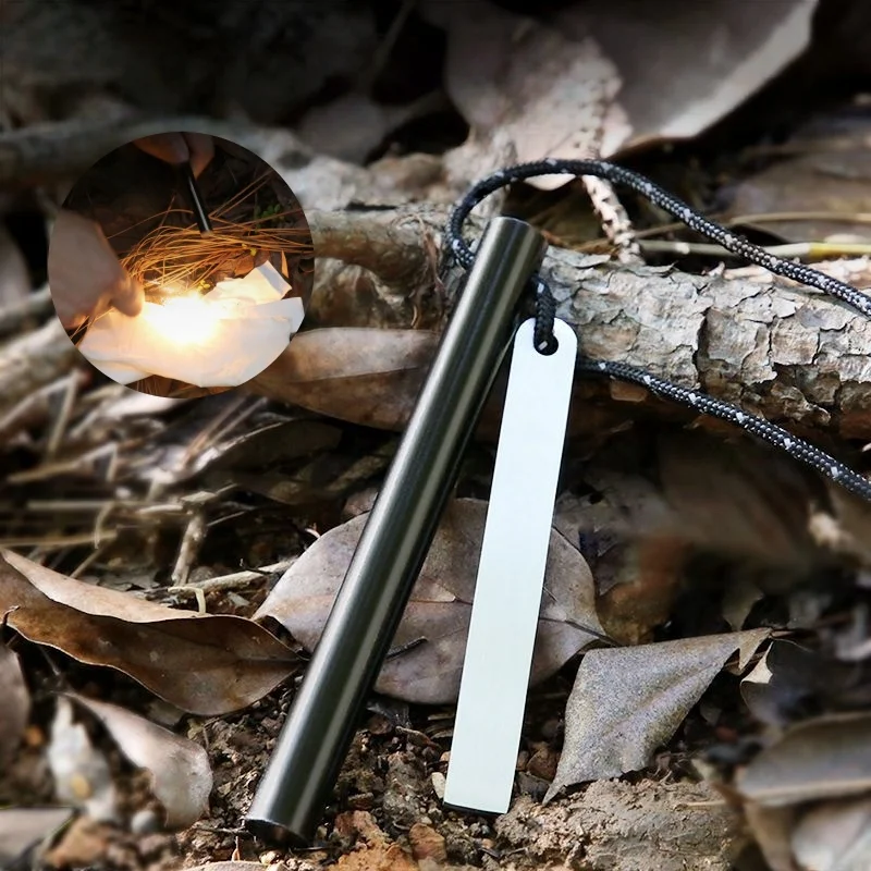 Outdoor Survival Ignition Windproof Waterproof Emergency Ignition Lighter Mini Portable Wilderness Survival Tool Defense Gift
Outdoor Survival Ignition Windproof Waterproof Emergency Ignition Lighter Mini Portable Wilderness Survival Tool Defense Gift