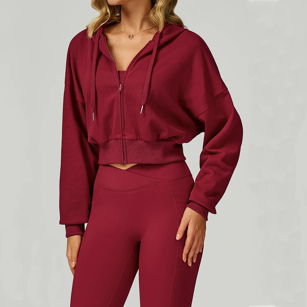 Autumn And Winter Yoga Hoodie Jacket Zipper Sports Long Sleeve Women Coat Workout Clothes Outdoor Running Sports Top Sportswear
Autumn And Winter Yoga Hoodie Jacket Zipper Sports Long Sleeve Women Coat Workout Clothes Outdoor Running Sports Top Sportswear