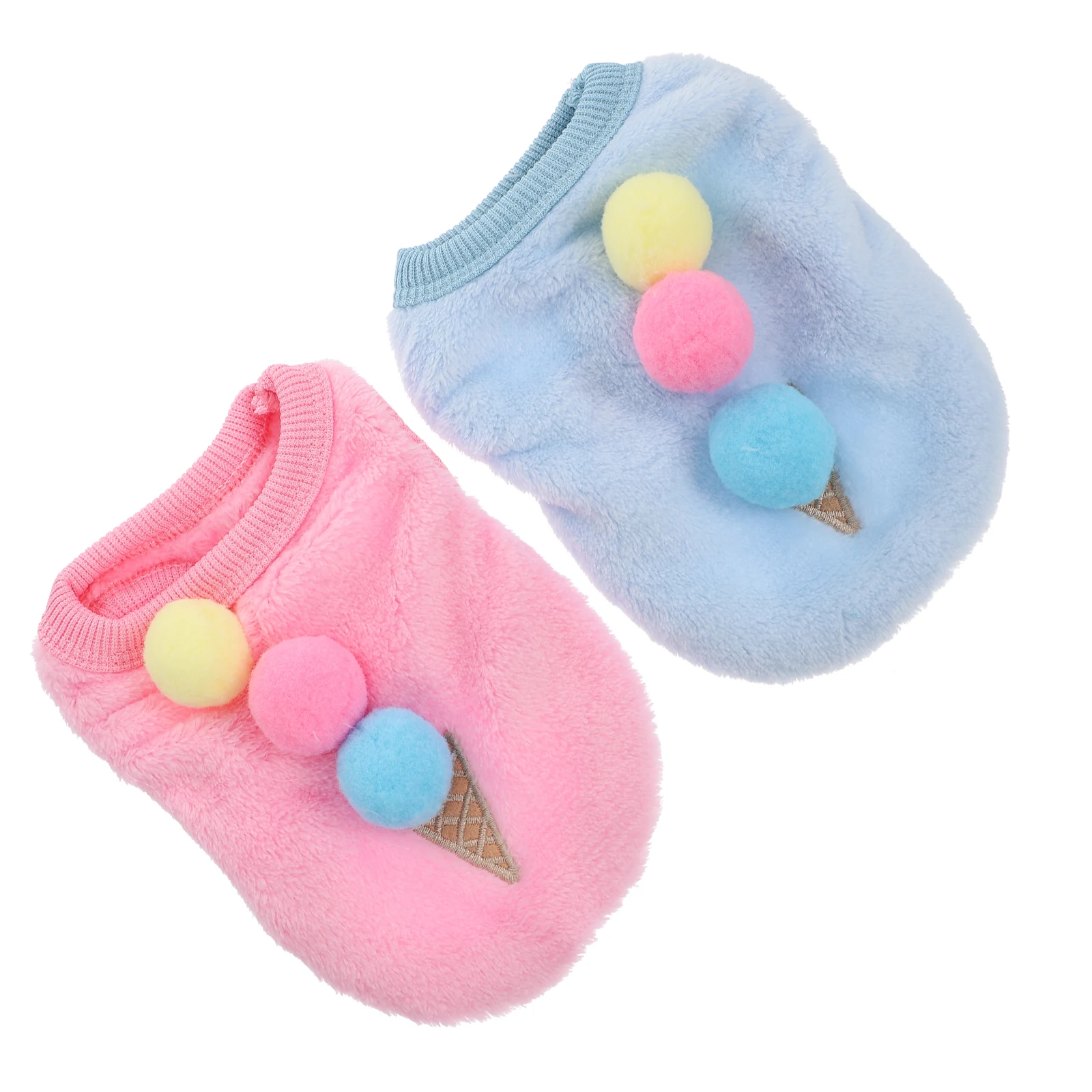 2 Pcs Ice Cream Pattern Clothes Pet Costumes Outfits Bunny Apparel Puppy Vest for Bunnies Rabbit Sweater
2 Pcs Ice Cream Pattern Clothes Pet Costumes Outfits Bunny Apparel Puppy Vest for Bunnies Rabbit Sweater