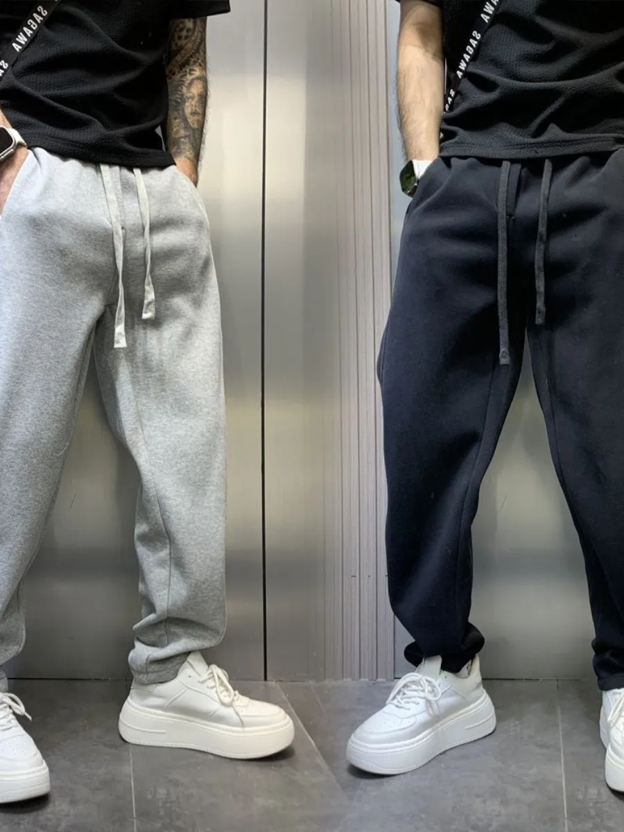 Men's Running Sports Pants Fce Lined Straight Leg Casual Pure Color Loose Fit Autumn New Sle Trendy Brand Harlan Pants
Men's Running Sports Pants Fce Lined Straight Leg Casual Pure Color Loose Fit Autumn New Sle Trendy Brand Harlan Pants