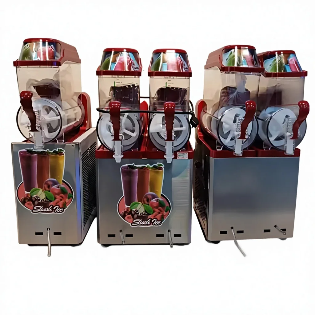 -oo Ice Cream 3 Bowls Slush Granita Machine Commercial Frozen Drink Slush Machine
-oo Ice Cream 3 Bowls Slush Granita Machine Commercial Frozen Drink Slush Machine