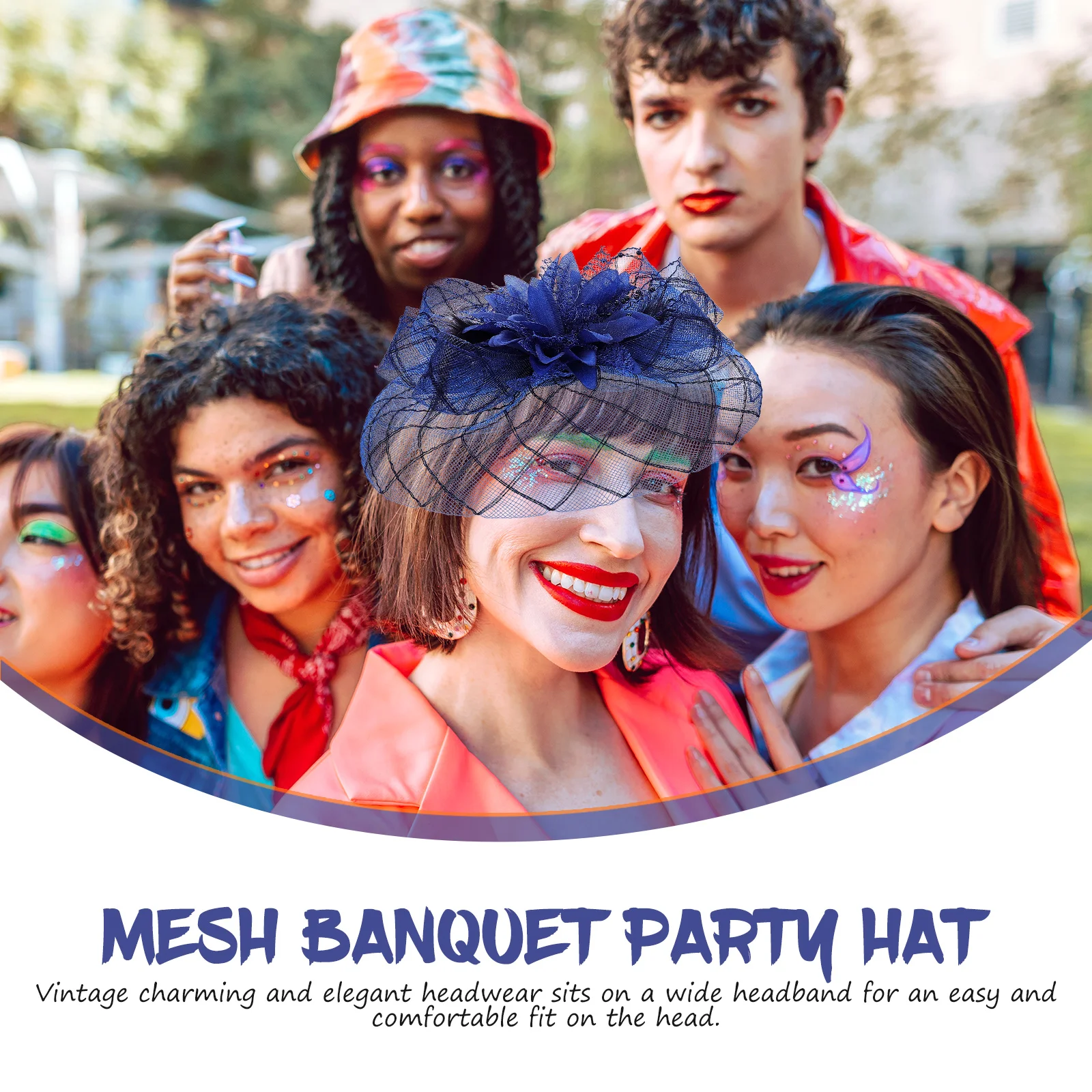 Trendy Feather Flower Mesh Headwear Fascinator Hat For Women Elegant Design Suitable For Various Events
Trendy Feather Flower Mesh Headwear Fascinator Hat For Women Elegant Design Suitable For Various Events