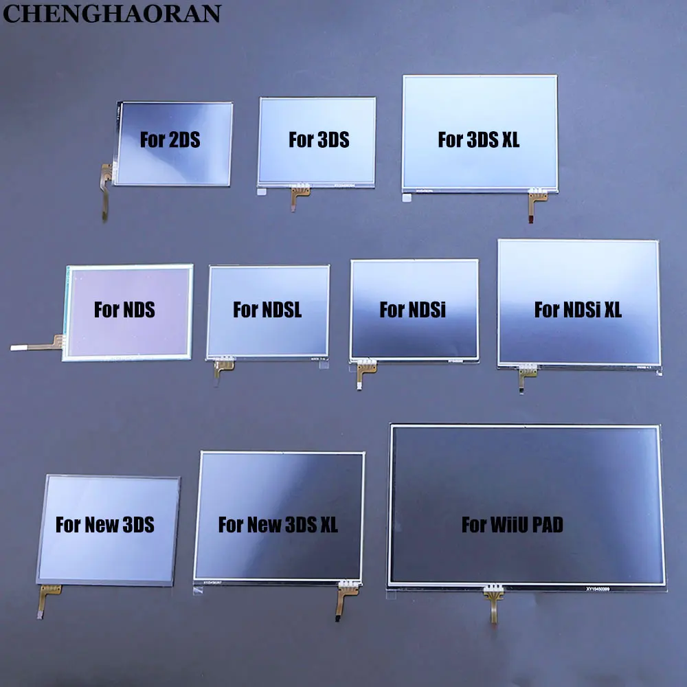 Replacement Glass Touch Screen Panel Display Digitizer For NDS DS Lite NDSL NDSi XL 2DS 3DS 3DSXL New 3DS XL LL Wiiu PAD Console
Replacement Glass Touch Screen Panel Display Digitizer For NDS DS Lite NDSL NDSi XL 2DS 3DS 3DSXL New 3DS XL LL Wiiu PAD Console