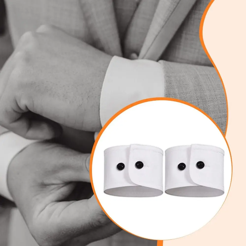 Fashion White Black False Wrist Cuffs Detachable Black Button False Collars Polyester Costume Accessory Shirt False Simple Cuffs
Fashion White Black False Wrist Cuffs Detachable Black Button False Collars Polyester Costume Accessory Shirt False Simple Cuffs