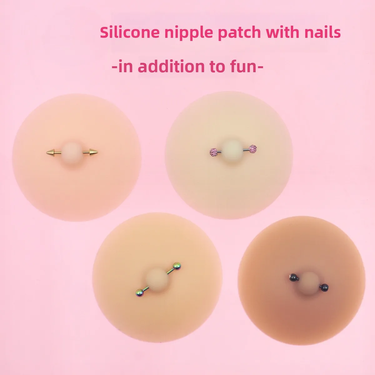 Gel Pure Silicone with Latex Ring Latex Sticker Invisible and Seamless Imitation Nipple Solid-state Chest Sticker Fun Milk Nails
Gel Pure Silicone with Latex Ring Latex Sticker Invisible and Seamless Imitation Nipple Solid-state Chest Sticker Fun Milk Nails