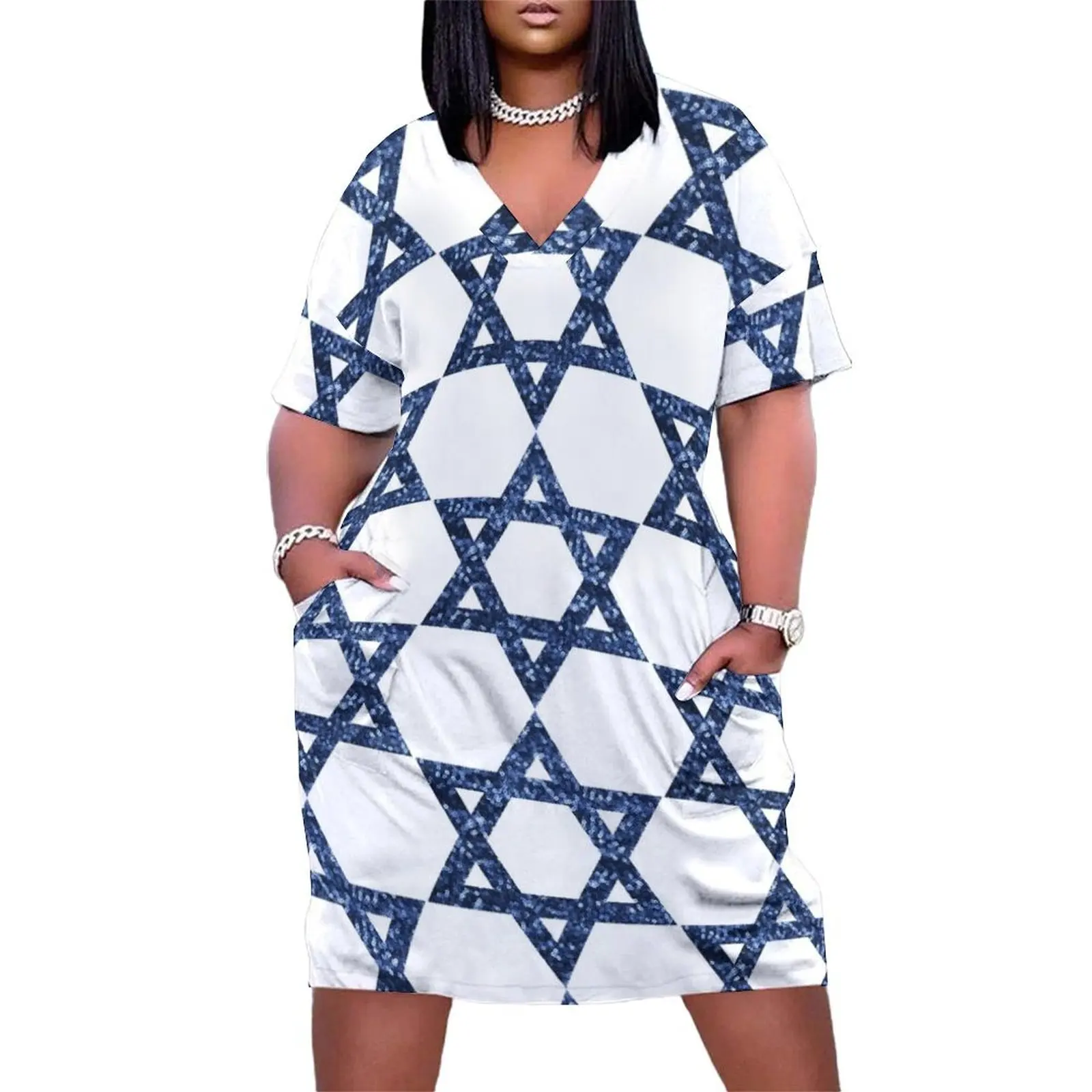 sequin print star of david Loose Pocket Dress wedding dresses for woman women's luxury party dress women dress
sequin print star of david Loose Pocket Dress wedding dresses for woman women's luxury party dress women dress