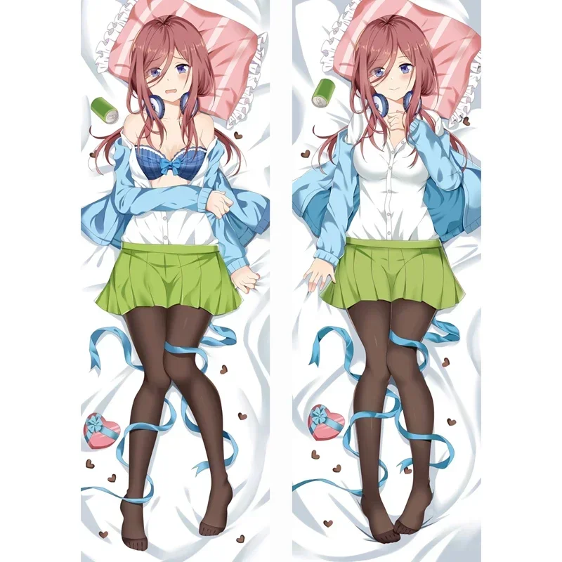 The Quintessential Quintuplets Nakano Miku Dakimakura Pillows Otaku Sleeping Hugging Body Pillow Case Decotative Cushion Cover
The Quintessential Quintuplets Nakano Miku Dakimakura Pillows Otaku Sleeping Hugging Body Pillow Case Decotative Cushion Cover