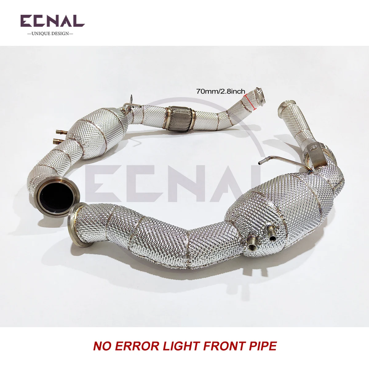 Ecnal Exhaust Front Pipe with Catalytic Converter No Error Light Sport Exhaust Pipe System for Porsche Panamera 976 2.9T
Ecnal Exhaust Front Pipe with Catalytic Converter No Error Light Sport Exhaust Pipe System for Porsche Panamera 976 2.9T