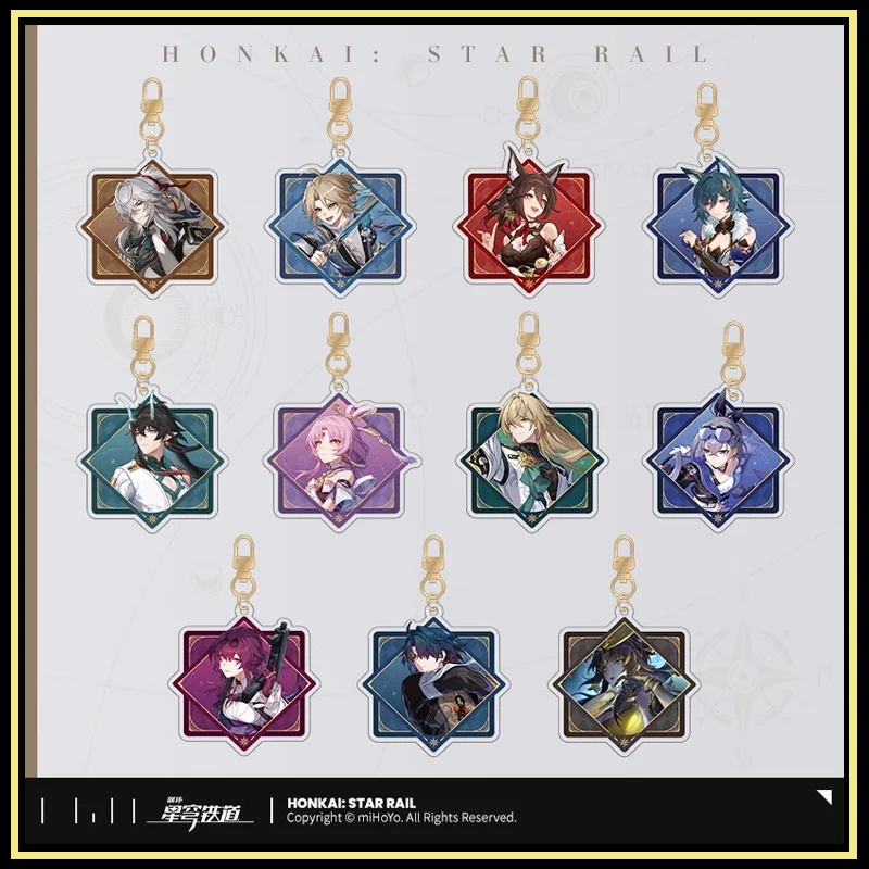 Original Honkai Star Rail Peripherals Anime acrylic pendants Himeko Dan Heng March 7th Gepard Landau Brand New Genuine
Original Honkai Star Rail Peripherals Anime acrylic pendants Himeko Dan Heng March 7th Gepard Landau Brand New Genuine