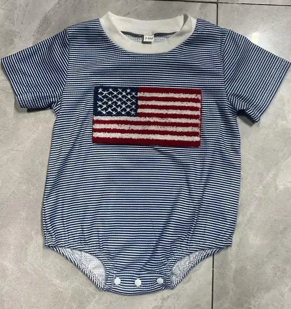 4th of July Baby Boy Outfit American Flag Short Sleeve Waffle Knit Romper Fourth of July Independence Day Bodysuits Clothes
4th of July Baby Boy Outfit American Flag Short Sleeve Waffle Knit Romper Fourth of July Independence Day Bodysuits Clothes