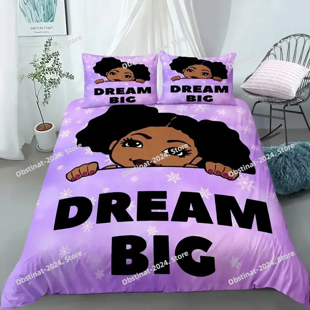 frican American Duvet Cover Gilrs Kids Cute Ballet Princess Dancer Bedding Set Double Queen King Size Polyester Qulit Cover
frican American Duvet Cover Gilrs Kids Cute Ballet Princess Dancer Bedding Set Double Queen King Size Polyester Qulit Cover