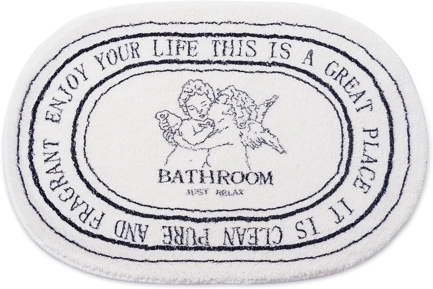 Белые мягкие милые коврики для ванной комнаты 20x32 дюйма, нескользящие, машинная стирка, для душа и туалета
Белые мягкие милые коврики для ванной комнаты 20x32 дюйма, нескользящие, машинная стирка, для душа и туалета