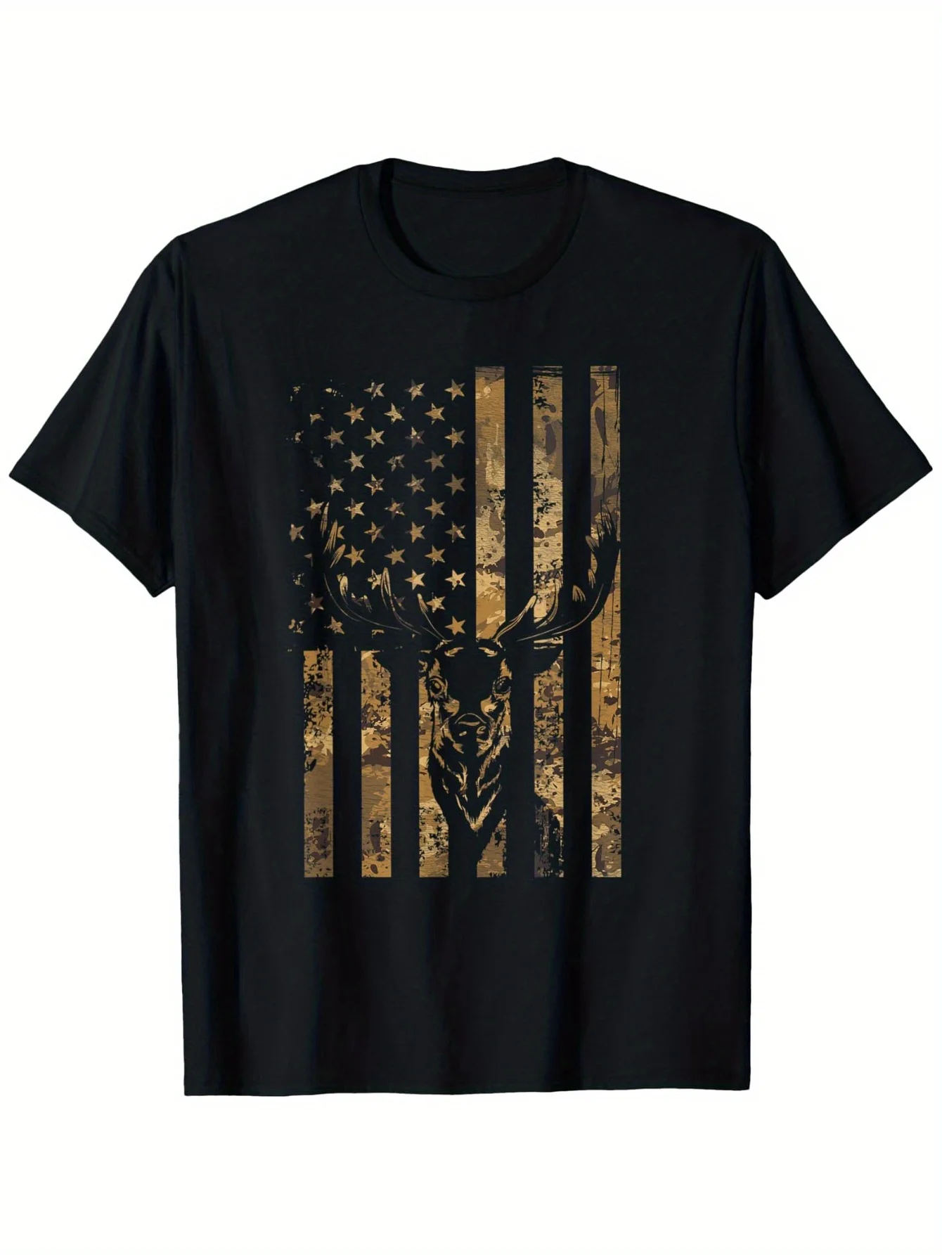 2026 Men's 100% Cotton American Flag & Whitetail Buck Deer T-Shirt - Short Sleeve Casual Round Neck Tee with Durable Heat Transf
2026 Men's 100% Cotton American Flag & Whitetail Buck Deer T-Shirt - Short Sleeve Casual Round Neck Tee with Durable Heat Transf