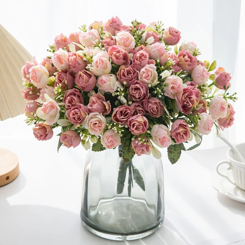 Artificial Flowers Red Silk Roses Bridal Bouquet Home Room Vase Table Decor Outdoor Garden Courtyard Wedding Diy Gift Box Wreath
Artificial Flowers Red Silk Roses Bridal Bouquet Home Room Vase Table Decor Outdoor Garden Courtyard Wedding Diy Gift Box Wreath
